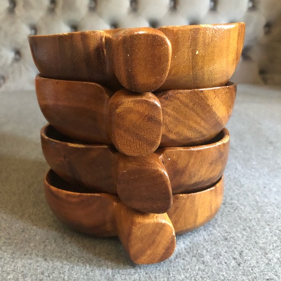 House of Monkeypod Serving Set Made in Hawaii - Picture 10 of 16